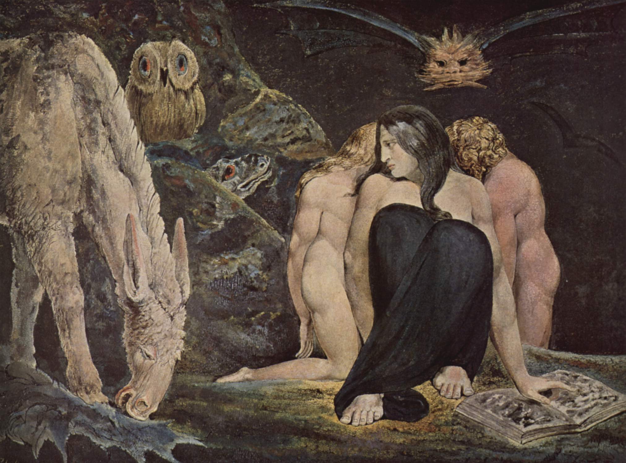 William Blake, Hecate, or The Night of Enitharmon’s Joy
