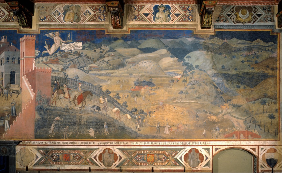 Ambrogio Lorenzetti, Effects of Good Government in the Countryside