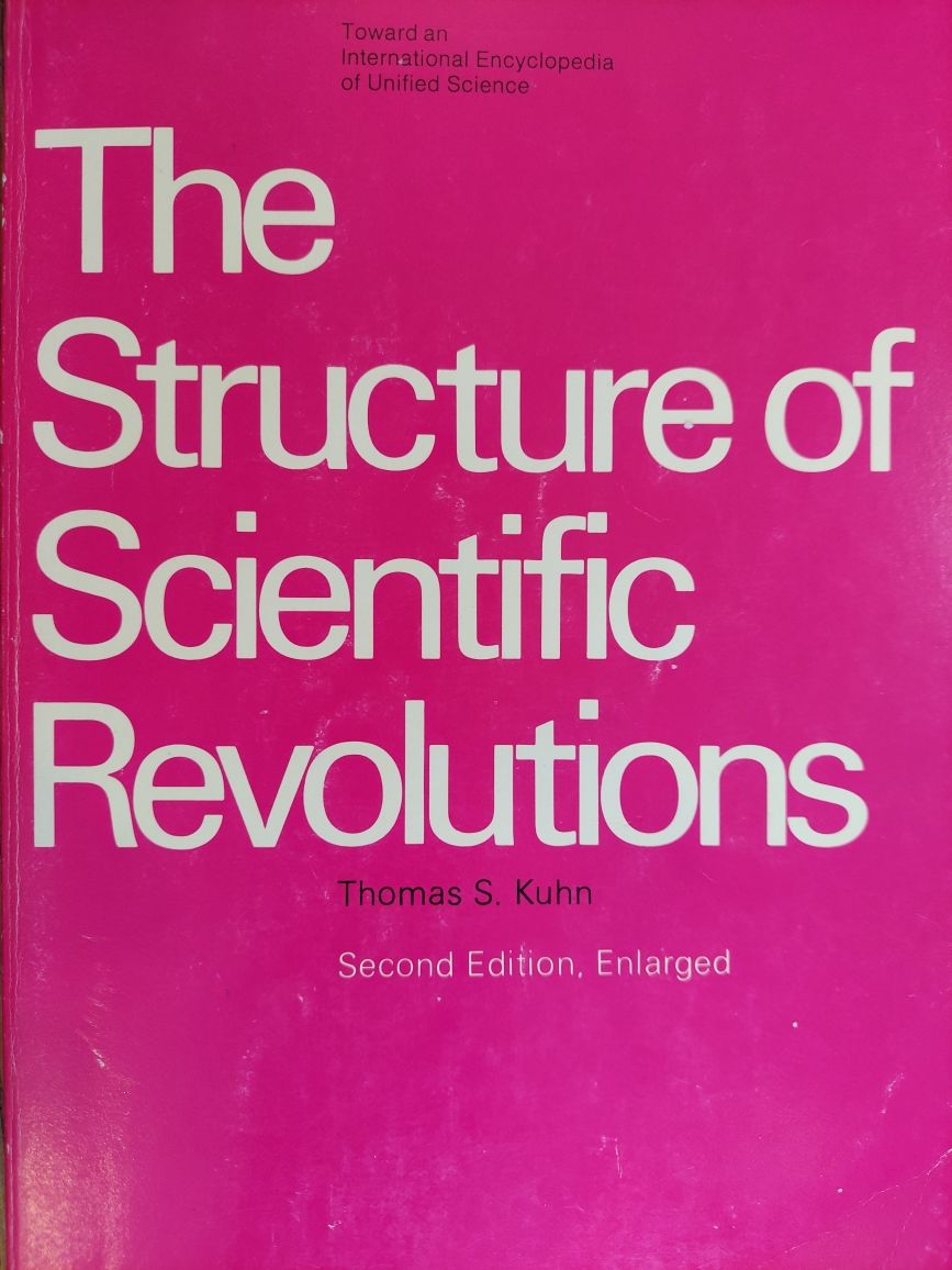 Cover of The Structure of Scientific Revolutions by Thomas S. Kuhn